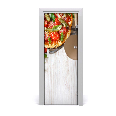 Deur sticker Pizza