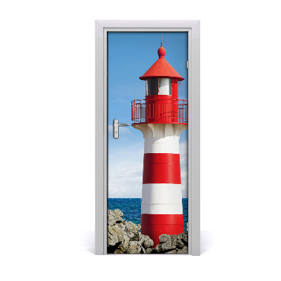 Deur sticker Vuurtoren