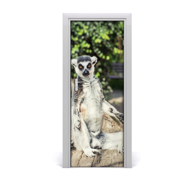 Deursticker Lemur