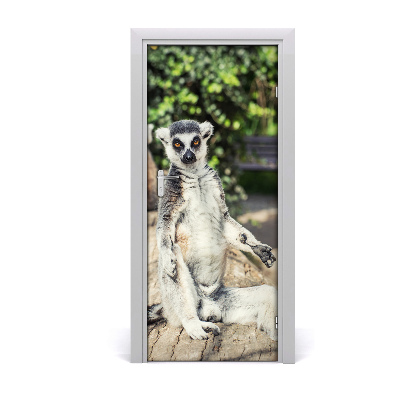 Deursticker Lemur