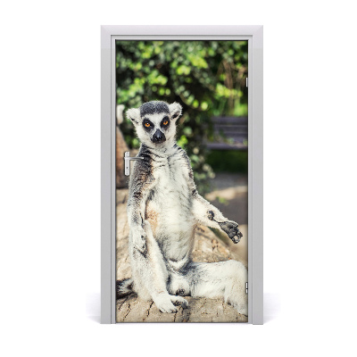 Deursticker Lemur