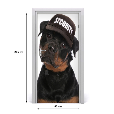 Deursticker Rottweiler