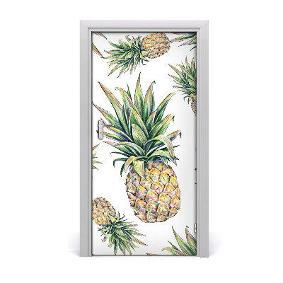 Deursticker Ananas