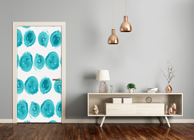 Deur sticker Home dots