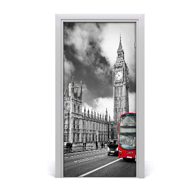 Deursticker Big ben london