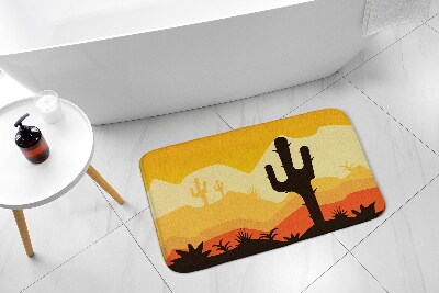 Badkamer mat Woestijncactus