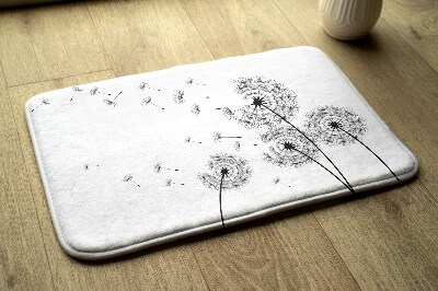 Badmat Dandelions bloemen