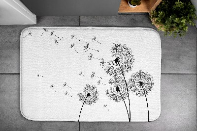 Badmat Dandelions bloemen