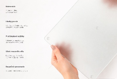 Snijplanken glas Dubbel halftransparant