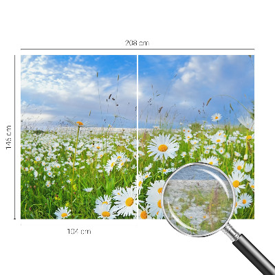 Vliesbehang fotobehang met het motief 'Zomerweide'