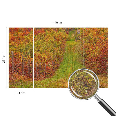 Vlies fotobehang op maat Herfstkleuren