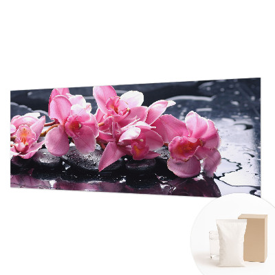 Behang met print Bloemige elegantie