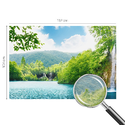 Fotobehang naadloos Natuurlijke waterval
