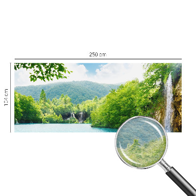 Fotobehang naadloos Natuurlijke waterval