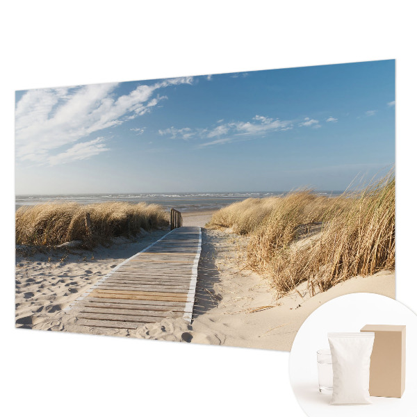Fotobehang woonkamer Zeepad