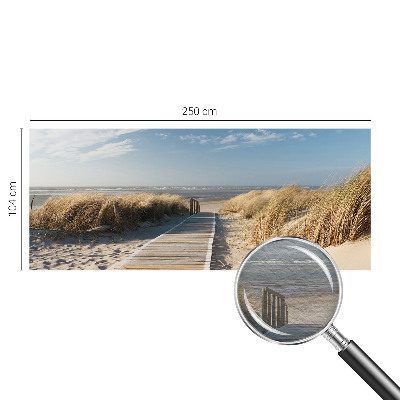 Fotobehang woonkamer Zeepad