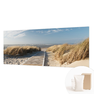 Fotobehang woonkamer Zeepad