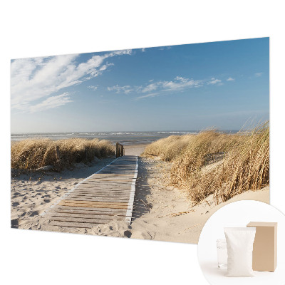 Fotobehang woonkamer Zeepad