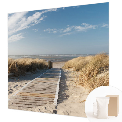 Fotobehang woonkamer Zeepad