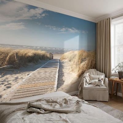 Fotobehang woonkamer Zeepad