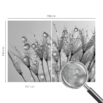 Vliesbehang fotobehang woonkamer Natte delicatesse