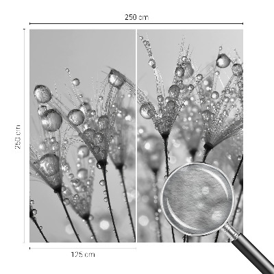 Vliesbehang fotobehang woonkamer Natte delicatesse