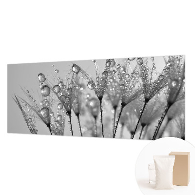 Vliesbehang fotobehang woonkamer met het motief 'Natte delicatesse' voor in de woonkamer