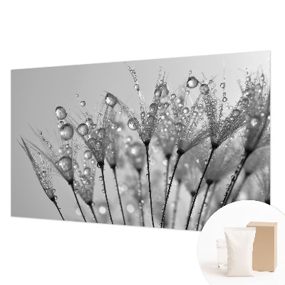 Vliesbehang fotobehang woonkamer met het motief 'Natte delicatesse' voor in de woonkamer
