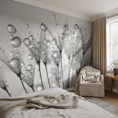 Vliesbehang fotobehang woonkamer Natte delicatesse