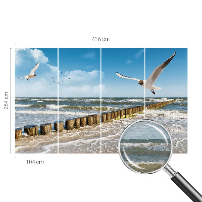 Hoogwaardig fotobehang Kustlandschap