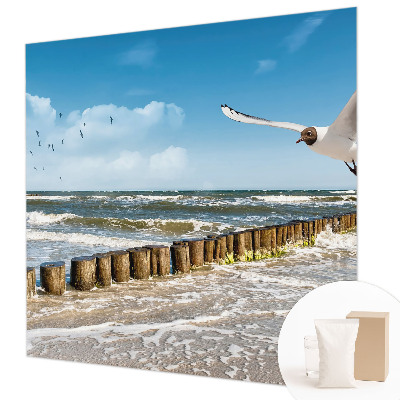Hoogwaardig fotobehang met een kustlandschap als motief