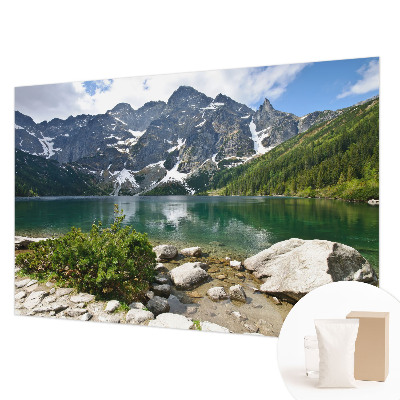 Sfeervol fotobehang Bergmeer