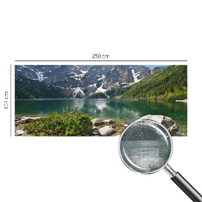 Sfeervol fotobehang Bergmeer