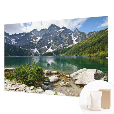 Sfeervol fotobehang Bergmeer