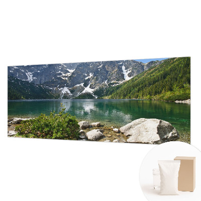 Sfeervol fotobehang Bergmeer