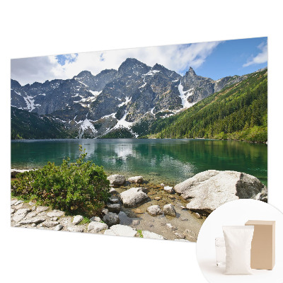 Sfeervol fotobehang Bergmeer