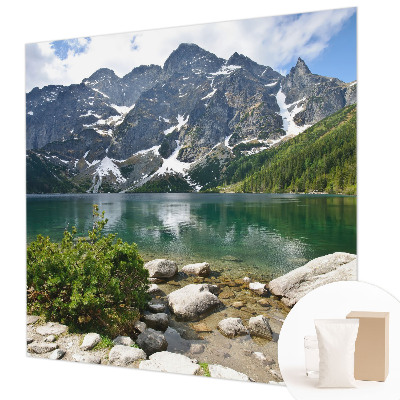 Sfeervol fotobehang Bergmeer