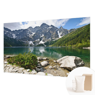Sfeervol fotobehang Bergmeer