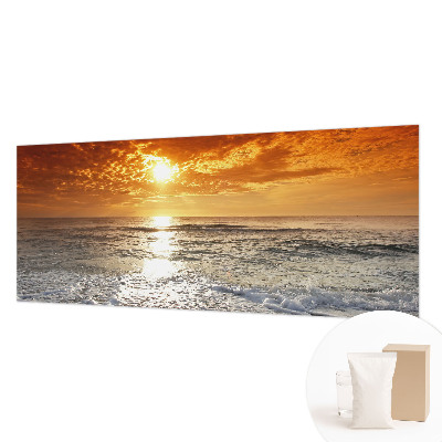 Groot fotobehang met motief van oceaangolven