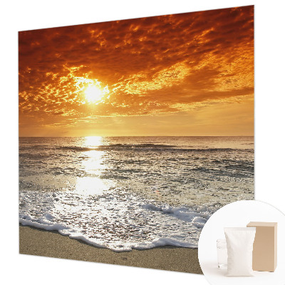 Groot fotobehang Oceaangolven