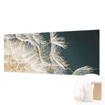 Uniek fotobehang met het motief 'Paardenbloem van lichtheid'
