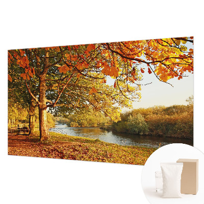 Vlies fotobehang Herfst aan de kust