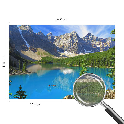 Fotobehang vliesbehang Bergmeer