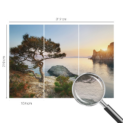 Fotobehang vlies met een vredig natuurscène