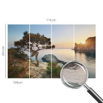 Fotobehang vlies met een vredig natuurscène