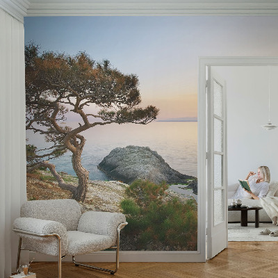 Fotobehang vlies met een vredig natuurscène