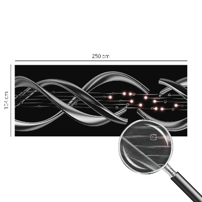 Vliesbehang fotobehang Gevlochten patroon