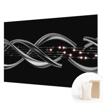 Vliesbehang fotobehang Gevlochten patroon