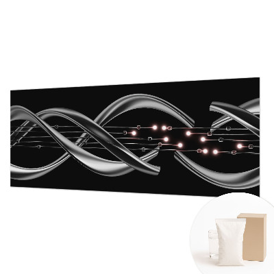 Vliesbehang fotobehang met een gevlochten patroon