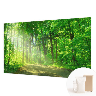 Vlies fotobehang op maat Bospad